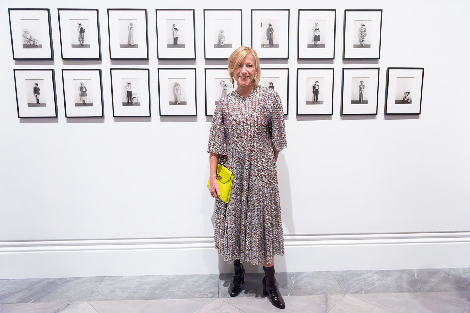Cindy Sherman - Private view at National Portrait Gallery, London